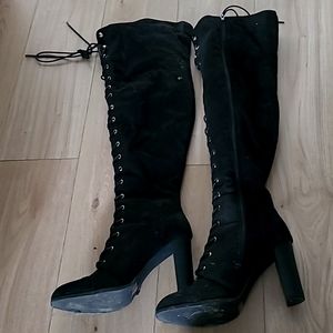 Fashion Nova Over The Knee Boots